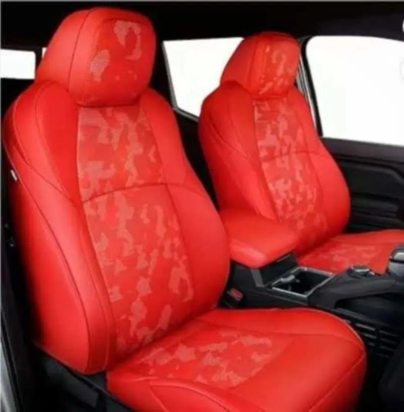 Nuevos materiales de camuflaje desarrollados para fundas de asientos de automóviles