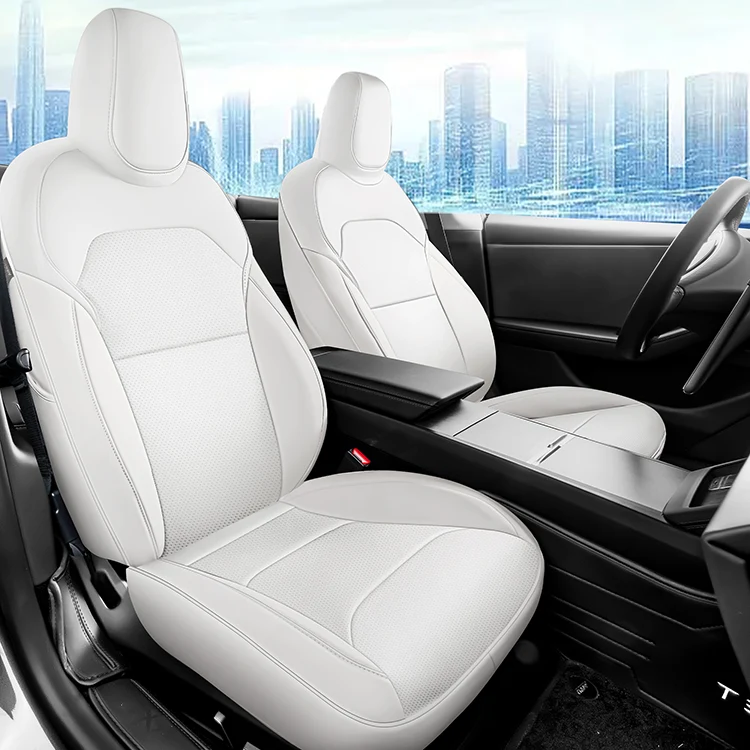 Ajuste personalizado para la funda de asiento de coche Tesla Model 3