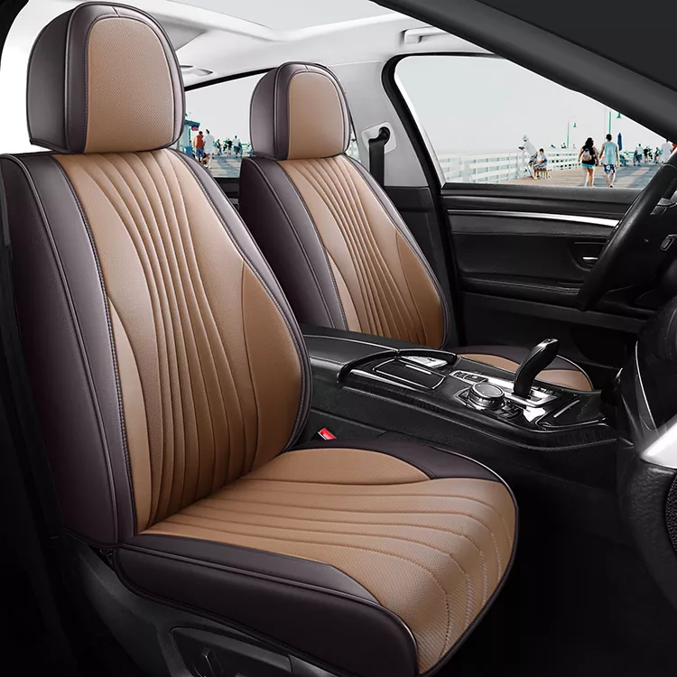Fundas de cuero para asientos automotrices universales