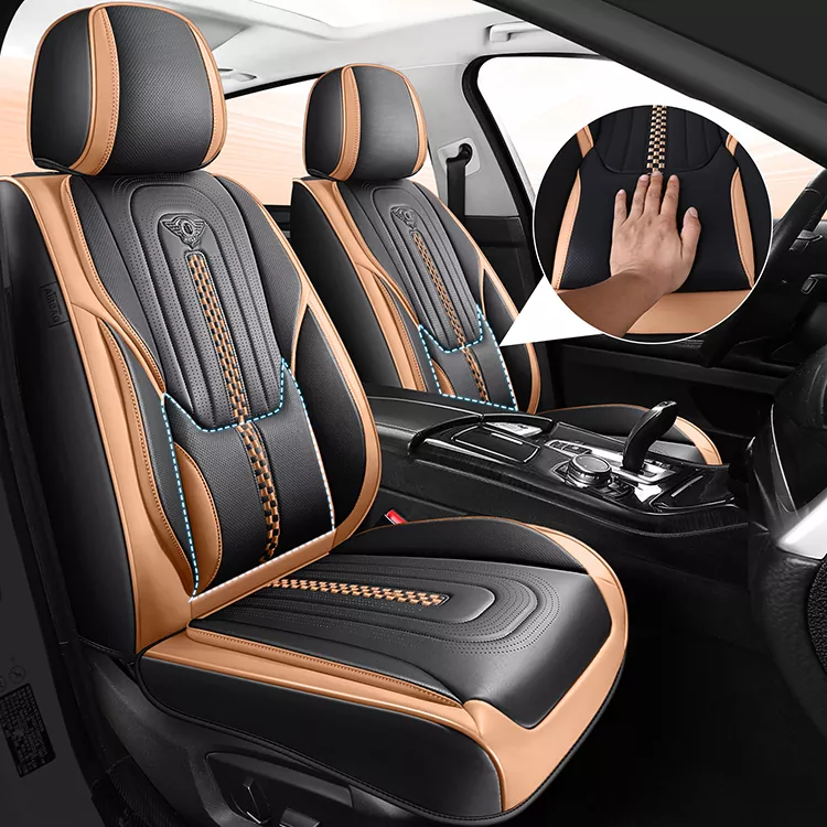 Fundas universales para asientos de automóvil con soporte lumbar